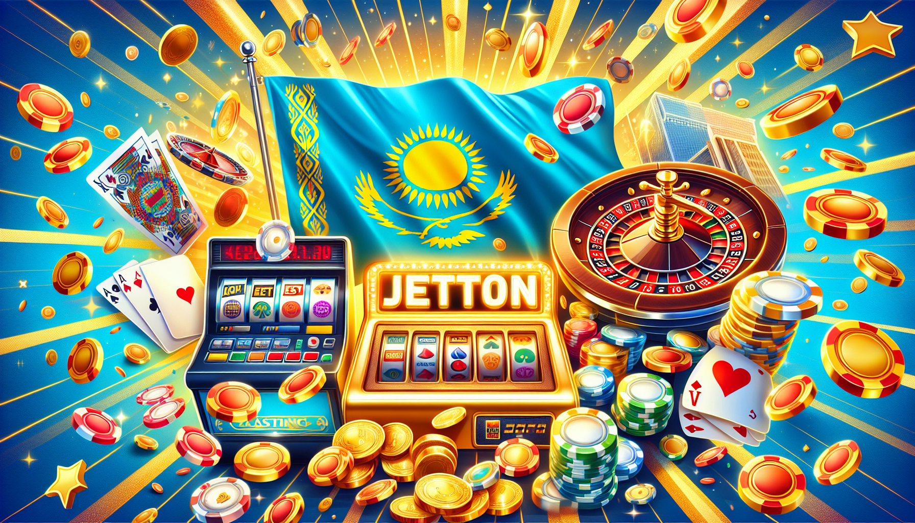 Главная страница онлайн казино JetTon
